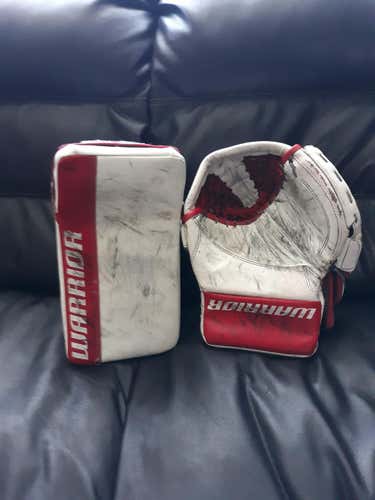 White Senior Regular G2 Glove and Blocker set