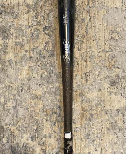 High School/College BBCOR Certified Wood Baum Bat White Stock 30 oz 33" Bat