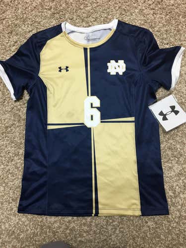 Under Armour Notre Dame Fighting Irish Soccer Jersey Women's Small