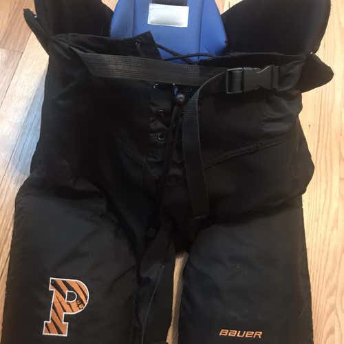 Black Senior Large Bauer Custom Pro Hockey Pants