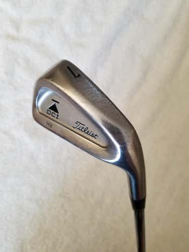 Used Men's Titleist Right Handed 7 Iron DCI Regular Flex Steel Shaft