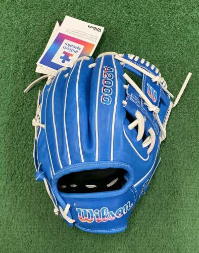 2021 Wilson A2000 1786 11.5" Autism Speaks Love the Movement Baseball Glove