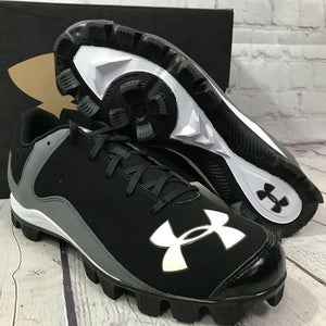 NEW Under Armour Men’s Leadoff RM Symthetic Baseball Cleats Black Size 11.5 NWB