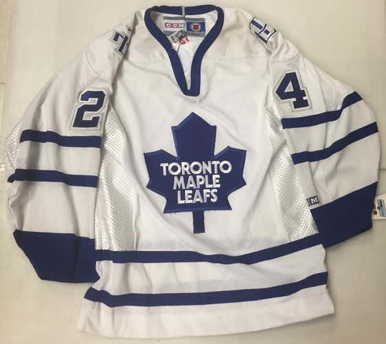 New CCM Jonas Frogren Toronto Maple Leafs hockey jersey size senior small NHL