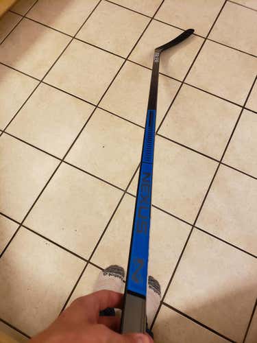 Used Senior Bauer Right Handed Nexus League Hockey Stick Mid Pattern