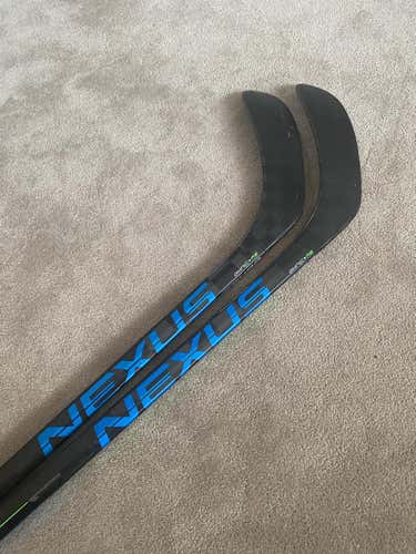2-Pack Bauer Right Handed Nexus Geo Hockey Stick