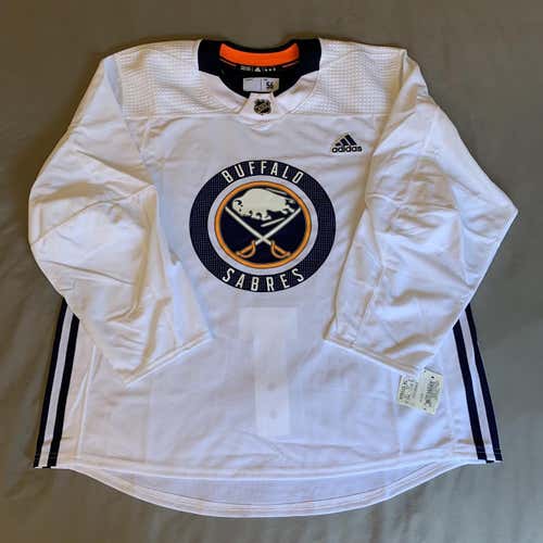 Size 56 Made in Canada Adidas Pro Stock Practice Jersey - Buffalo Sabres