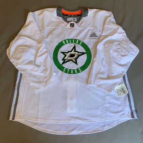 Size 56 Made in Canada Adidas Pro Stock Practice Jersey - Dallas Stars