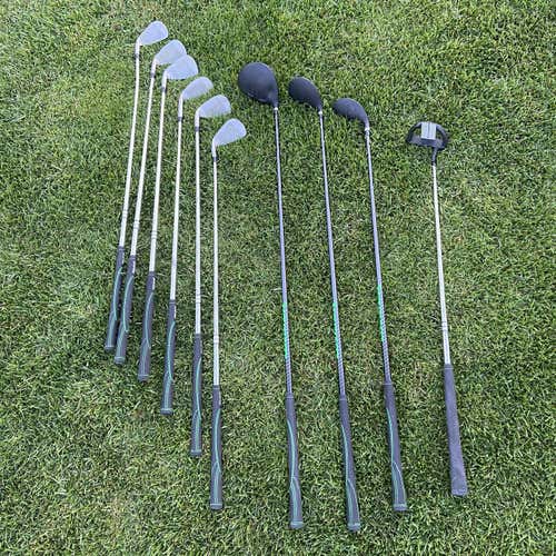 Men's Right Handed gamer Regular Flex 10 Pieces Clubs (Full Set)
