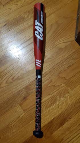 Used Kid Pitch (9YO-13YO) USSSA Certified 2019 Marucci Composite CAT Composite Bat (-8) 21 oz 29"