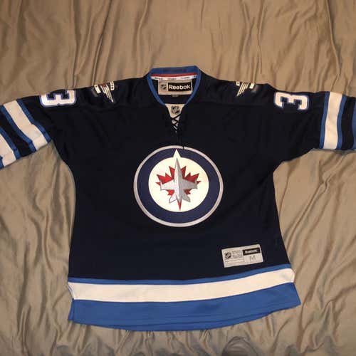 Winnipeg Jets Game Jersey With Dustin Byfuglien