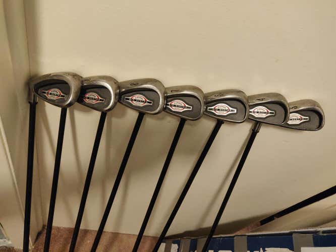 Callaway Left Hand Big Bertha Iron Set Used