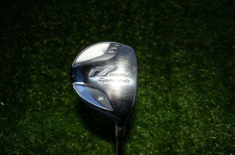 Taylormade	R7 Draw	5 Wood	Right Handed	41.75"	Graphite	Ladies	New Grip