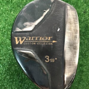 Warrior Golf 3-Hybrid 19* With Regular Graphite Shaft