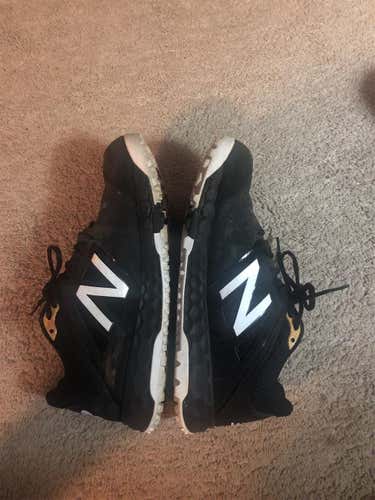 Black New Balance Men's Turf Cleats Low Cut
