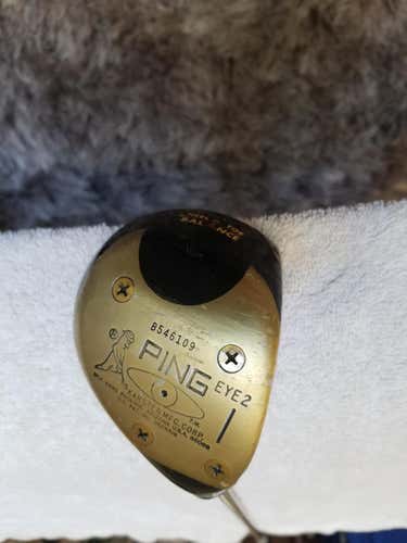 Used Men's Ping Right Handed Eye 2 Driver Stiff Flex