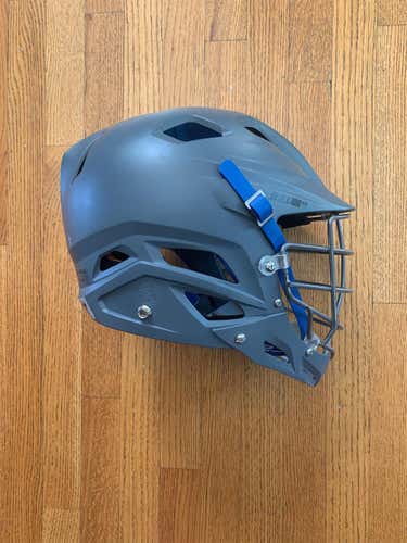 Gray Adult Player's STX Stallion 650 Helmet
