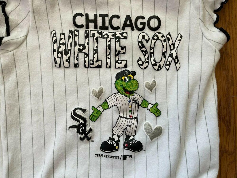 Chicago White Sox SOUTHPAW MASCOT MLB BASEBALL Girls Size 3-6M