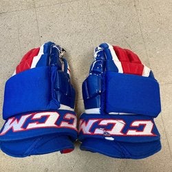 Blue Used Senior CCM U+ CL Gloves 15" (UG523)