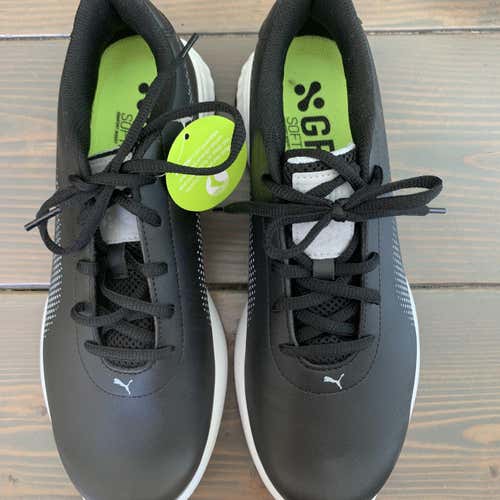 Black Men's Size 9.5 (Women's 10.5) Puma Golf Shoes