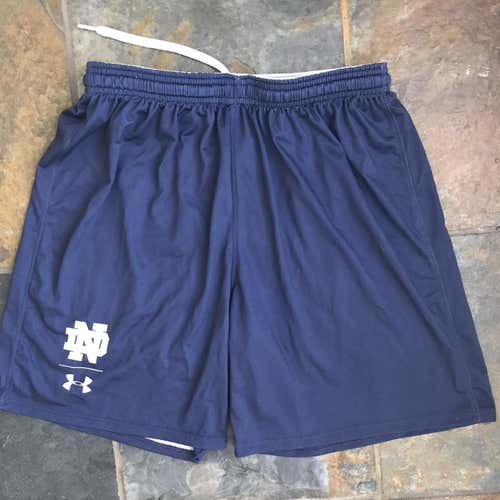 Notre Dame Lacrosse Official team issued practice shorts