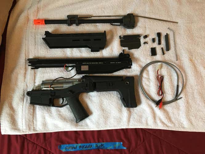 Used Airsoft Magpul Masada PARTS ONLY