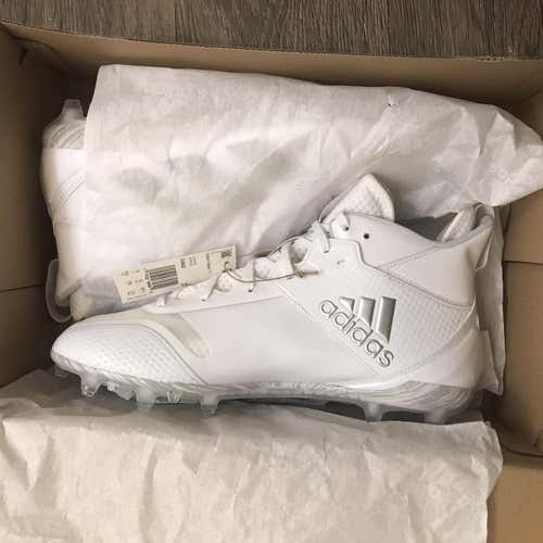 New Adidas Adizero Natural 1.0 Mid Lacrosse Cleats Size 10.5
