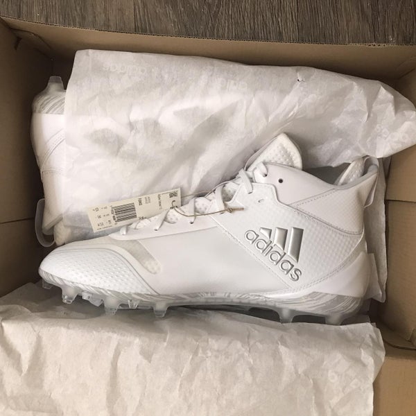 New Adidas Adizero Natural 1.0 Mid Lacrosse Cleats Size 10.5