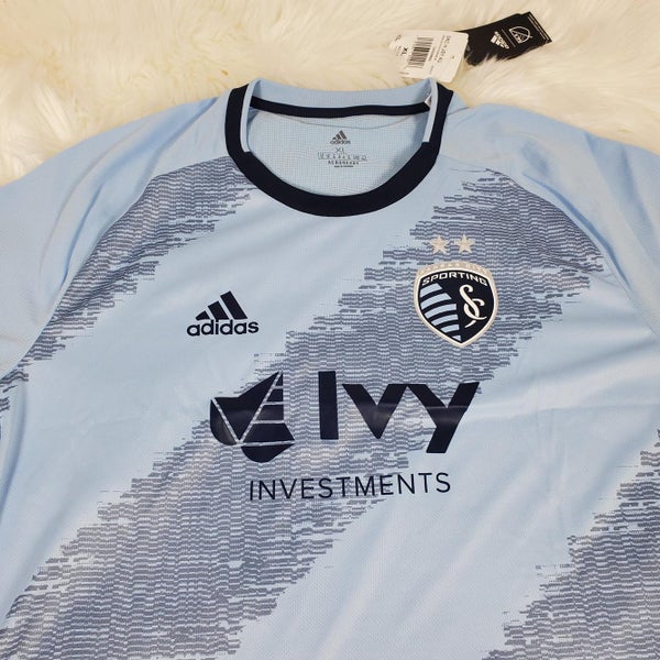 adidas Sporting Kansas City 23/24 Home Authentic Jersey - Blue, Men's  Soccer