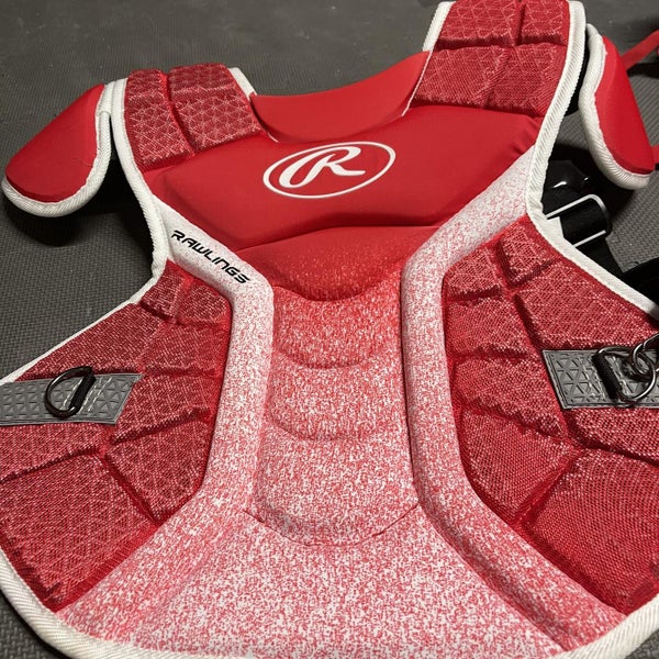 New Red Adult Rawlings Catcher's Chest Protector