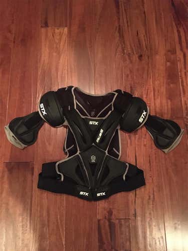 Used Large STX Stallion HD Shoulder Pads - Good Condition