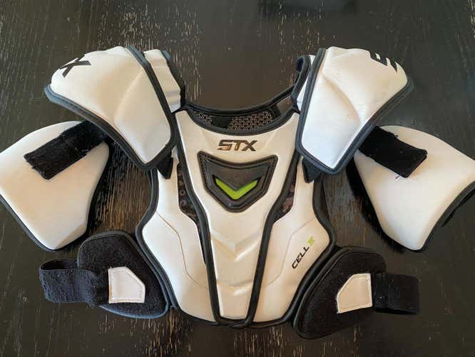 Used Small STX Cell IV Shoulder Pads