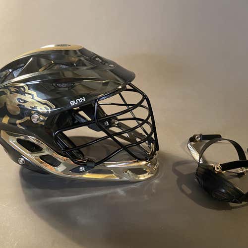 Black Adult Player's Warrior Burn Helmet