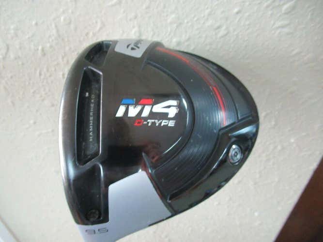 LEFT HAND TAYLORMADE M4 D TYPE 9.5* DRIVER MATRIX WHITE TIE 55g STIFF FLEX