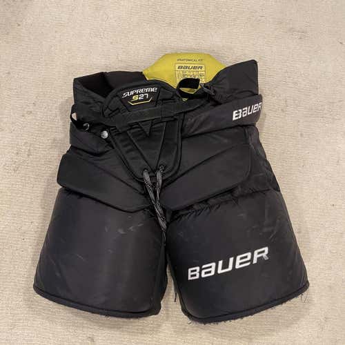 Black Senior Small Bauer S27  Hockey Goalie Pants