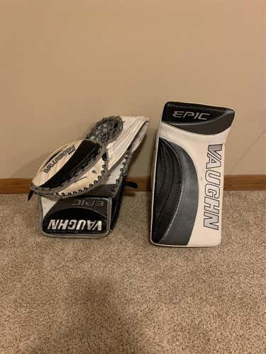 Vaughn Full Right Epic Glove And Blocker Set