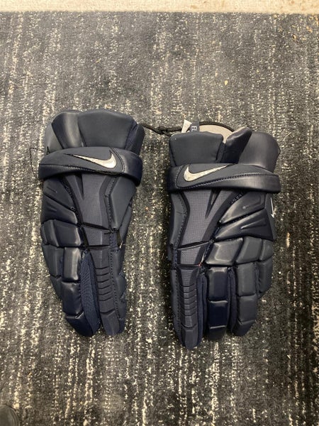 Blue New Nike Vapor Elite 13" Lacrosse Gloves