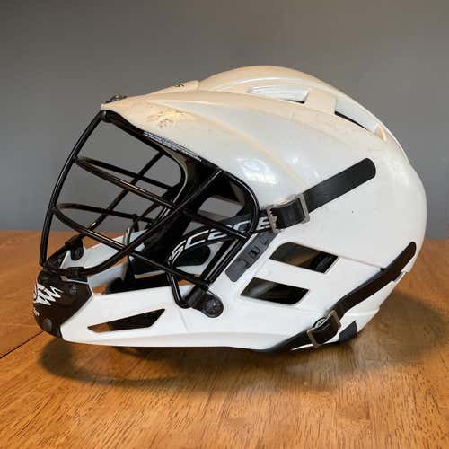 White Youth Cascade CS Youth Helmet