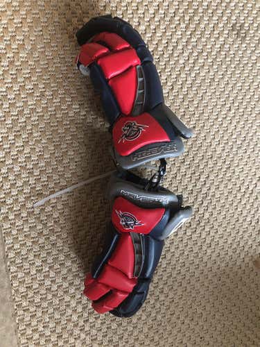 Red New Player's Maverik Rome RX3 13" Lacrosse Gloves