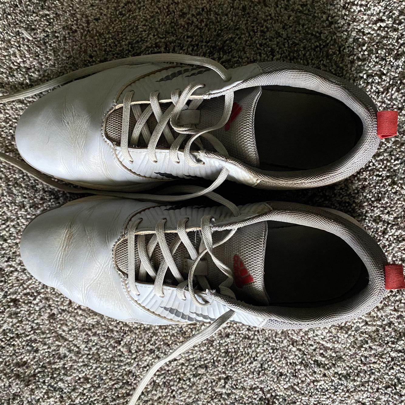 Waterproof Gray Adidas Golf Shoes Size 