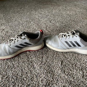 Men’s Waterproof Gray Adidas Golf Shoes Size 9