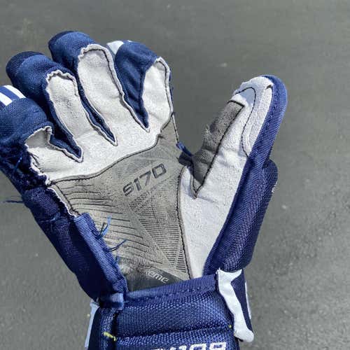 Blue Senior Bauer Supreme 170 13"  Gloves