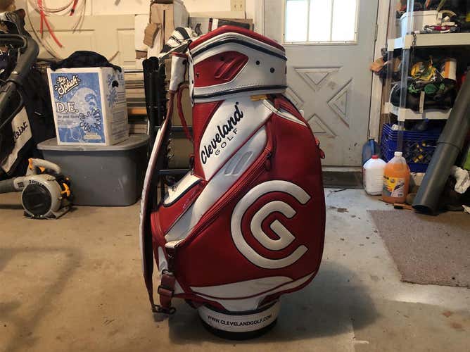 White Unisex Cleveland Tour Staff Bag