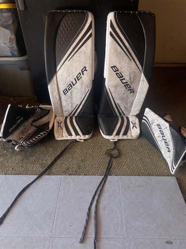 Black Senior 31" Regular  Goalie Full Set