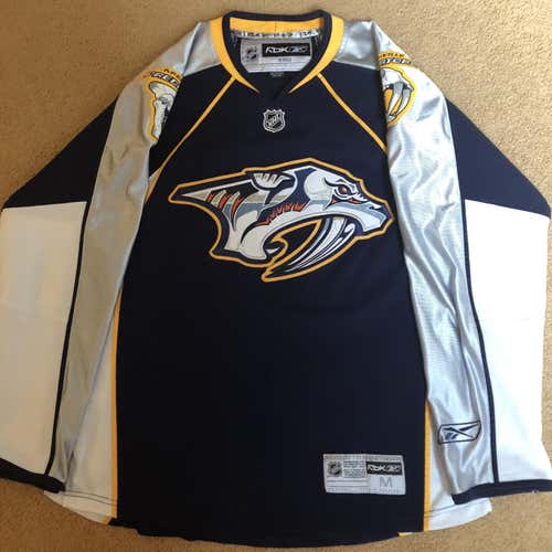 Nashville Predators Reebok Premier Jersey Size M