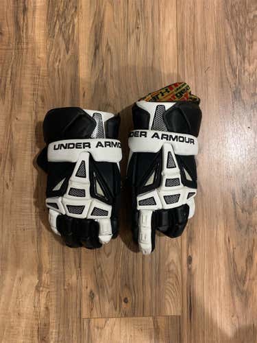 Black Under Armour Charge 2 13" Lacrosse Gloves
