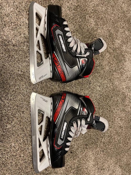 Senior Bauer Vapor x2.7 Regular Width Size 7.5 Goalie Skates