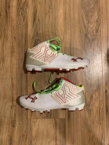 Univ. Maryland Game Worn Under Armour Cleats Headstrong Edition