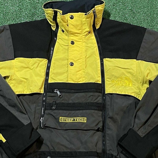 The North Face Jacket Mens Medium Adult Yellow Vintage 90s Steep Tech Heavy  Coat