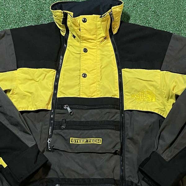 The North Face Jacket Mens Medium Adult Yellow Vintage 90s Steep